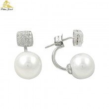 Gümüş Küpe  (İnci)